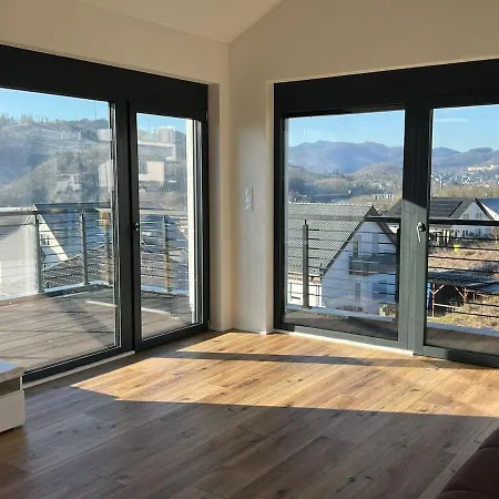 Luxus-penthouse Mit Weitblick & Balkon * Bad Laasphe